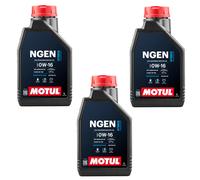 Motul NGEN Hybrid 0W-16 è un olio motore 100% sintetico, sviluppato per auto ibride. Garantisce risparmio di carburante, bassa viscosità e protezione avanzata.