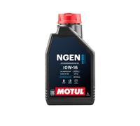 Motul NGEN Hybrid 0W-16 è un olio motore 100% sintetico, sviluppato per auto ibride. Garantisce risparmio di carburante, bassa viscosità e protezione avanzata.