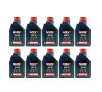 MOTUL NGEN7 10w50 4T JASO MA2 API SN olio sostenibile moto scooter 10 LT 10MO48