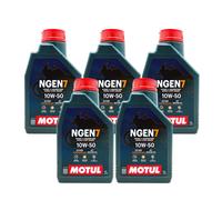 MOTUL NGEN7 10w50 4T JASO MA2 API SN olio sostenibile moto scooter 5 LT 05MO48