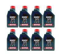 Motul NGEN7 10W50 Olio Motore Riraffinato Moto Scooter 4 Tempi 8 LITRI 08MO48