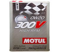 2 LT MOTUL 300V HIGH RPM RACING MOTOR OIL 0w20 OLIO MOTORE AUTO