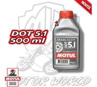MOTUL OLIO FRENI DOT 5.1 RACING 100% SINTETICO MOTO AUTO PISTA DA 0.5 LT LITRO