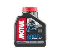 FLACONE 4 QUATTRO LITRI OLIO MOTORE MOTUL 3000 4T 10W40 MINERALE PER MOTORI 4T