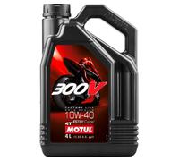 Motul Olio Motore 300V 4T Sae 10W-40 ROAD RACING, 4 LITRI