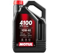 MOTUL Olio motore 4100 10W-40 Olio HC Synthese (Hydro-Cracked) Olio 5 L