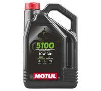 Motul Olio motore 5100 4T SAE 10W-30, 4 Litri TECHNOSYNTHESE, 4 LITRI