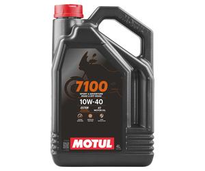 Motul olio motore 7100 4T SAE 10W-40, 4 Litri TECHNOSYNTHESE, 4 LITRI