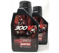 Motul Olio Motore Competizione 300V2 Factory Line Road Racing 10W-50, 2 litri (2x1 lt)