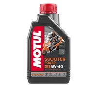 Motul 1 lt Olio Motore moto Scooter Power 4T 5W40 100% Sintetico maxi scooter