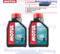 MOTUL OUTBOARD 2T 1L Olio Minerale per motori 2 tempi fuoribordo 102788