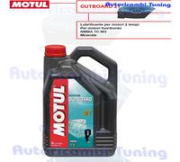 Motul OUTBOARD 2T TC-W3 Olio Miscela Per Motore Fuoribordo 2 Tempi 5 LT Nautica