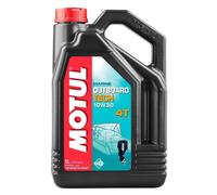 (12,88 Eur / L) 5 Litro Olio Motore Barca Motore 10W-30 Fuoribordo Motul