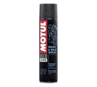 MOTUL MC Care E9 Wash And Wax Pulitore a secco Spray 400 ml