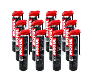 MOTUL pulitore sgrassatore spray catena MOTO QUAD BICI MOTOSEGA 12x400ml 12MO16