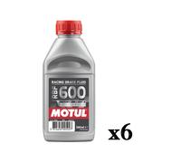 MOTUL RBF 600 FACTORY LINE DOT 4 Olio per Freni e Frizioni Idrauliche 6x 500ml