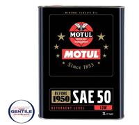 MOTUL CLASSIC SAE 50 2LT OLIO MINERALE PER MOTORI D'EPOCA DIESEL E BENZINA 4T