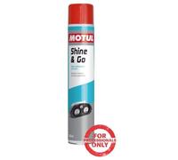 Motul Shine&go Spray 750ml ML Su Base Al Silicone Plastica