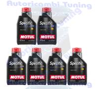 Motul Specific 0720 5W30 DPF Olio Motore Renault RN0720 C4 sintetico - 6 Litri
