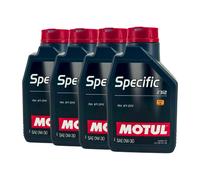 Motul Specific 2312 0W-30 Olio Motore, PSA B71 2312, 4x1 Litro