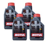 MOTUL Specific 2312 106413 kit olio motore 0W-30 lt. 4 PSA B71 2312