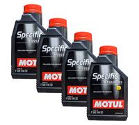 Motul Specific 9.55535/03 5W-30 4L Olio Motore Sintetico Fiat Jeep Dpf