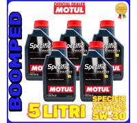 MOTUL Specific 9.55535/03 5W-30 5 LT Olio Motore Sintetico Fiat Jeep Dpf 05MO81