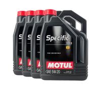 MOTUL Specific 948B SAE 5W-20 Olio Motore STJLR.03.5004, 4x5 Litri