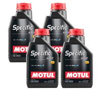 MOTUL Specific Dexos2 5W-30 Olio Motore 100% Sintetico 4L DPF GM Opel Saab