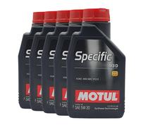 MOTUL Specifico Ford WSS-M2C913-D SAE 5W-30 Olio Motore ACEA A5/B5, 5x1 Litro