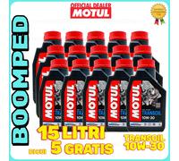 MOTUL TRANSOIL SAE 10W-30 MINERALE 15 LITRI OLIO PIAGGIO APE LAMBRETTA 15MO03