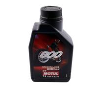 MOTUL8 - FLACONE 1 LITRO OLIO MOTUL 800 2T FACTORY LINE OFF ROAD 100% SINTETICO 2TEMPI