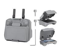 MotuTech 2 in 1 Protezione e Visiera Angolare Regolabile per DJI RC 2 Telecomando per DJI Mini 4 Pro/Air 3 (per DJI RC 2)
