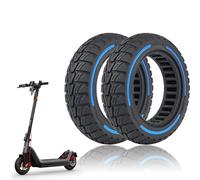 MotuTech 9,5 x 2,5 - 6,1 pneumatici senza pneumatici per NIU KQi3 KQi3 Sport KQi3 Pro KQi3 Max Scooter, antiforatura, antiscivolo, elettrico (2, blu)