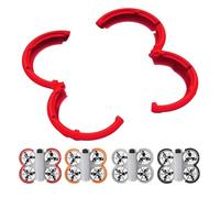 MotuTech Anelli di protezione Paraurti DJI Neo TPU Guards per Protezione Elica Propeller Guard Accessorio Anti-Collisione (Rosso)