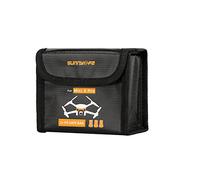 Motutech Borsa Ignifugo Anti-esplosione per Batteria Lipo per DJI Mini 3 Pro Batterie Fireproof Borsa Copertura di sicurezza, Per 3 batterie, 120 x 95 x 63 mm (voor 3 batterijen), Modern