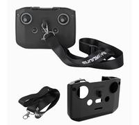 MotuTech Custodia in silicone + cinturino al collo per DJI Neo/Mini 4 Pro DJI RC-N3 RC-N2 RC-N1, Nero , Moderno