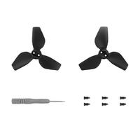 MotuTech Eliche per DJI Neo 2016S Elica Extra Propeller con Viti Strumenti (Nero-1 Coppia)