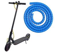 MotuTech - Guaina per cavi per Xiaomi M365 / M365 Pro/Pro 2 / 1S per Segway Ninebot G30 Max Range Cavo Protezione 1M φ 9mm Copertura cavi per cavi computer/USB/Audio/Video (Blu)