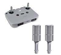 MotuTech - Joystick esteso antiscivolo per DJI RC-N1 telecomando Mini 3 Pro Mavic 3 Air 2s Air 2 Mini 2 Drone Radiocomando regolabile in lega di alluminio