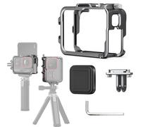 MotuTech Telaio protettivo in metallo per Insta360 Ace Pro2/Pro/Ace kit di estensione per action cam 2 connettori per scarpe fredde supporto montaggio orizzontale e verticale