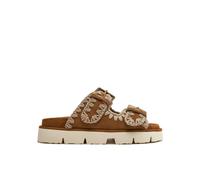 Mou - Bio Sandalo Con Due Fibbie - -Shoes -Donna -Marrone -37 EU
