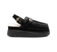 Mou - Bounce Clog Back Strap - Lette - - Shoes - Donna - Nero - 40 EU