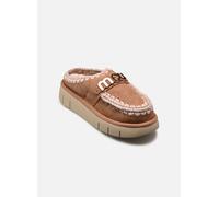 Mou Bounce Clog Metal Logo Beige FW531001A PKBRO 37