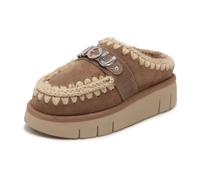Mou - Bounce Clog Metal Logo - - Shoes - Donna - Beige - 40 EU