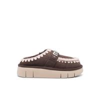 Mou - Bounce Clog Metal Logo - - Shoes - Donna - Marrone - 40 EU