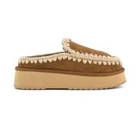 Mou, Clog Eskimo Platform, Scarpe Sabot Zeppa Moda Fashion (Cognac, Sistema Taglie Calzature EU, Adulto, Numero, Media, 40)