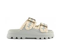 Mou - Eva One-Piece Slide Two-Buckle - -Shoes -Donna -Blu -38 EU