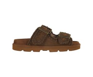 Mou - Low Bio Sandal Two Buckles AL - - Shoes - Donna - Marrone - 37 EU