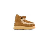 MOU Mini Eskimo Platform Boot Cognac